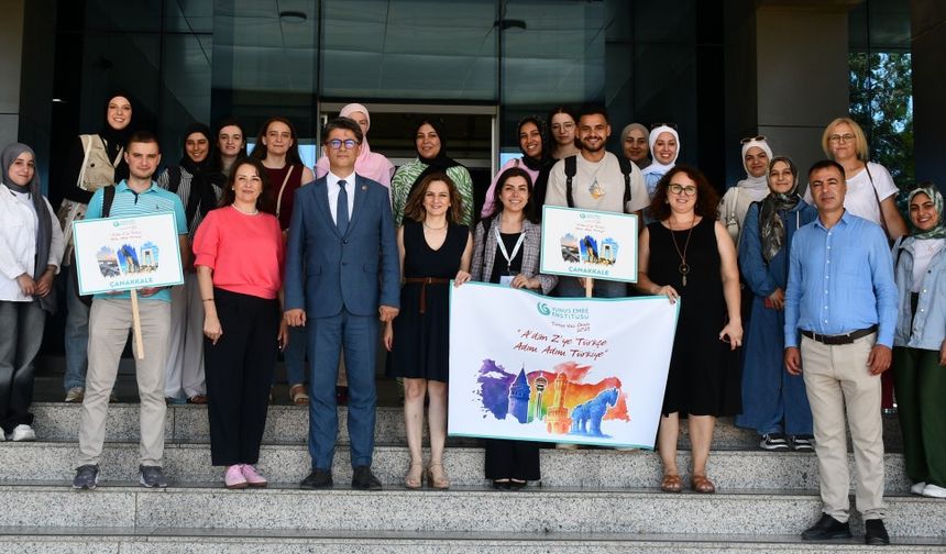 Yabancı öğrenciler ÇOMÜ’de
