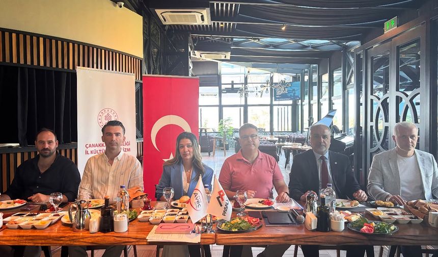 Çanakkale’de turizm sektörü temsilcileri buluştu