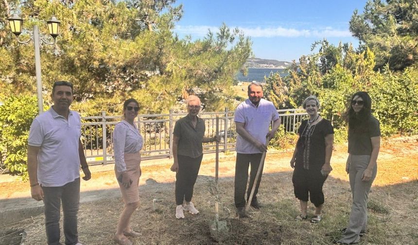 15 Temmuz şehitleri için fidan dikildi