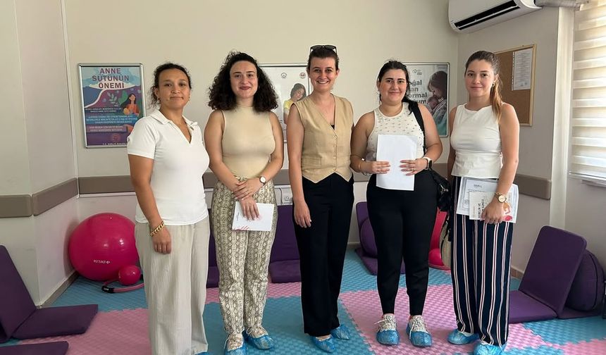 Gelibolu’da 1. trimesterdeki gebelere kapsamlı eğitim