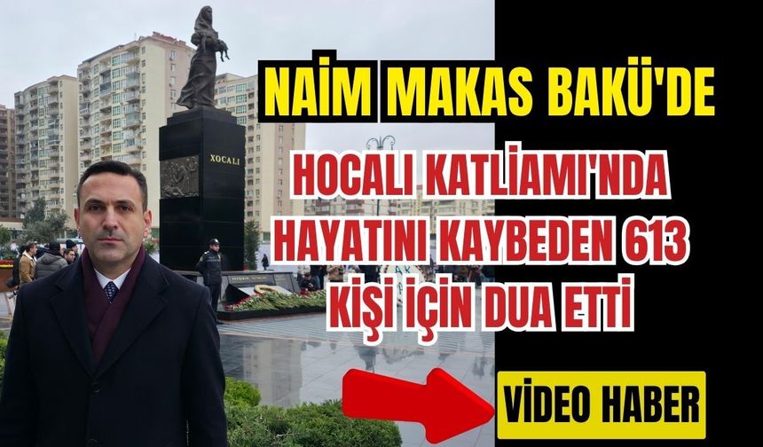 Naim Makas; "Alnımız AK, Gönlümüz Yara…" VİDEO HABER
