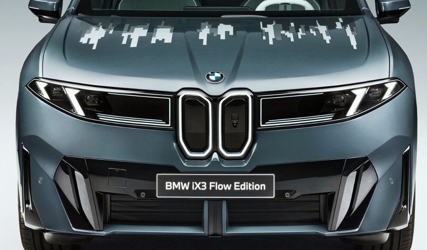 BMW iX3 Flow Edition tanıtıldı! İşte benzersiz özellikleri