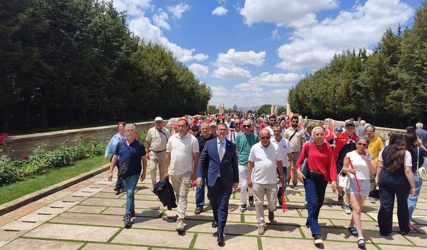 İYİ Parti Çanakkale heyeti Ankara’da mitinge katıldı