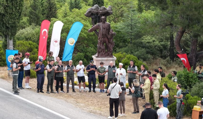 Çanakkale'de 32 yıl önce şehit olan Orman Bölge Müdürü'ne vefa