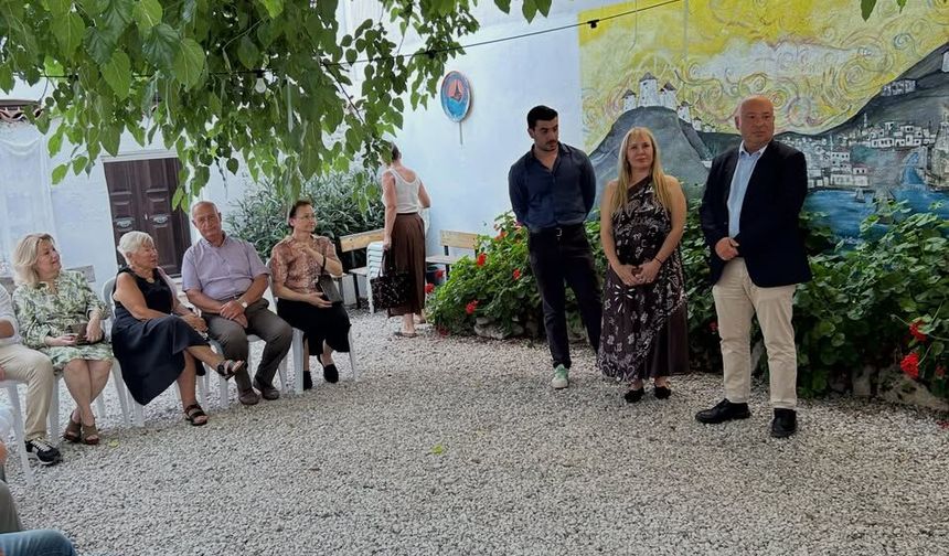 Bozcaada’da “Kargaşa” Resim Sergisi Sanatseverlerle Buluştu