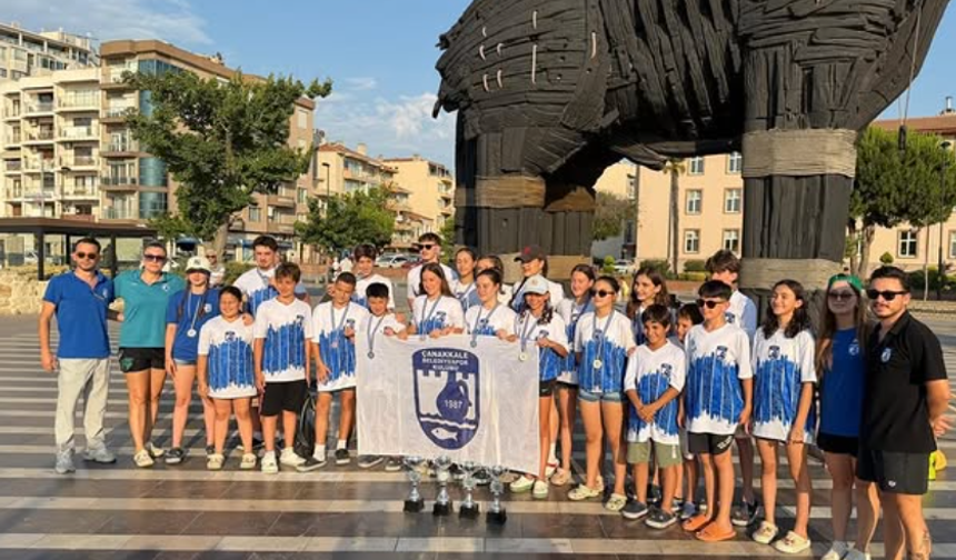 Kabotaj Bayramı Yarışlarına Çanakkale Belediyespor Damgası
