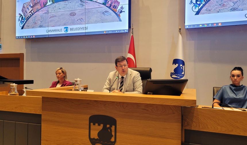 Muharrem Erkek, Temmuz Meclisi'nde Belediye Çalışmalarını Anlattı