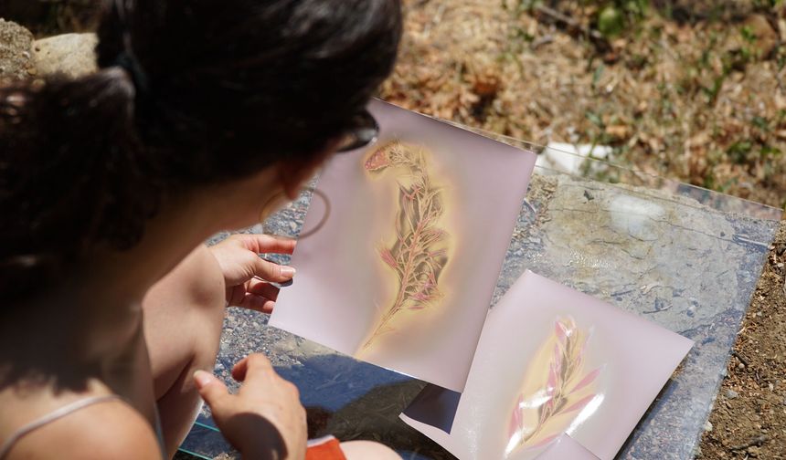 Kazdağları'ndaki Doğaya Sanat Programı Tamamlandı