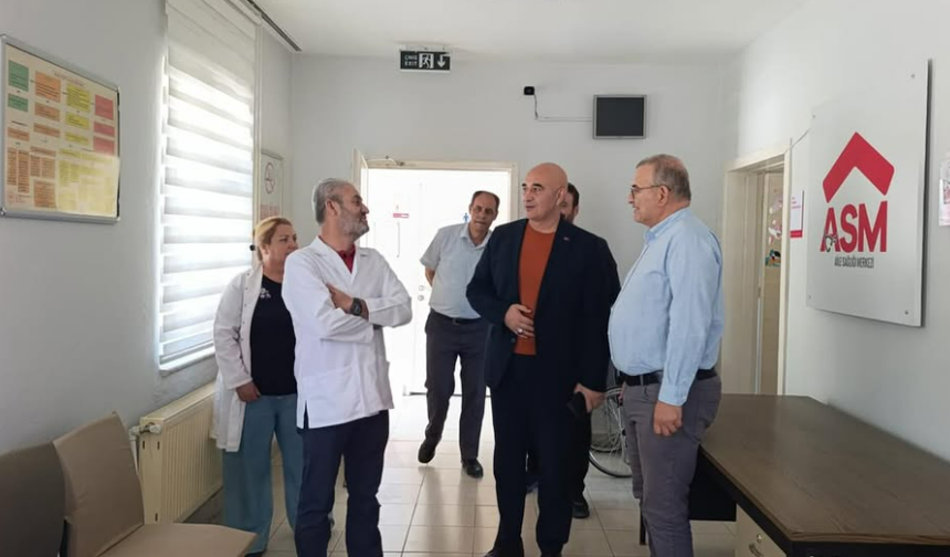 Çanakkale İl Sağlık Müdürü Dr. Hakan Görgülü’den Yenice’ye saha ziyareti