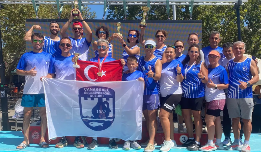 Gömeç Yol Koşusu’nda Çanakkale Belediyespor Atletizm’den Derece Yağmuru