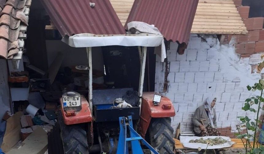 Traktörün freni patladı: 1 ölü
