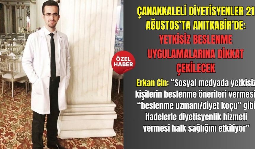 Diyetisyenler Anıtkabir’de buluşacak: Meslek kanunu neden isteniyor?
