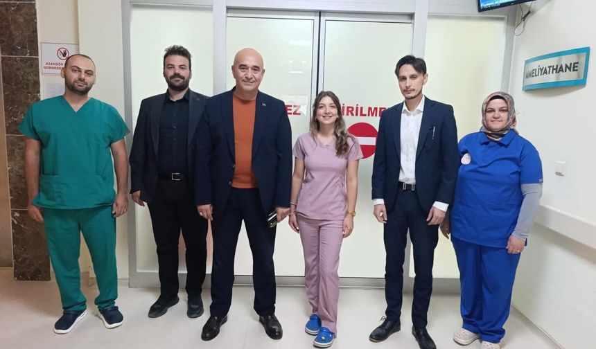 Çanakkale İl Sağlık Müdürü Görgülü, Yenice’de sağlık kurumlarını inceledi