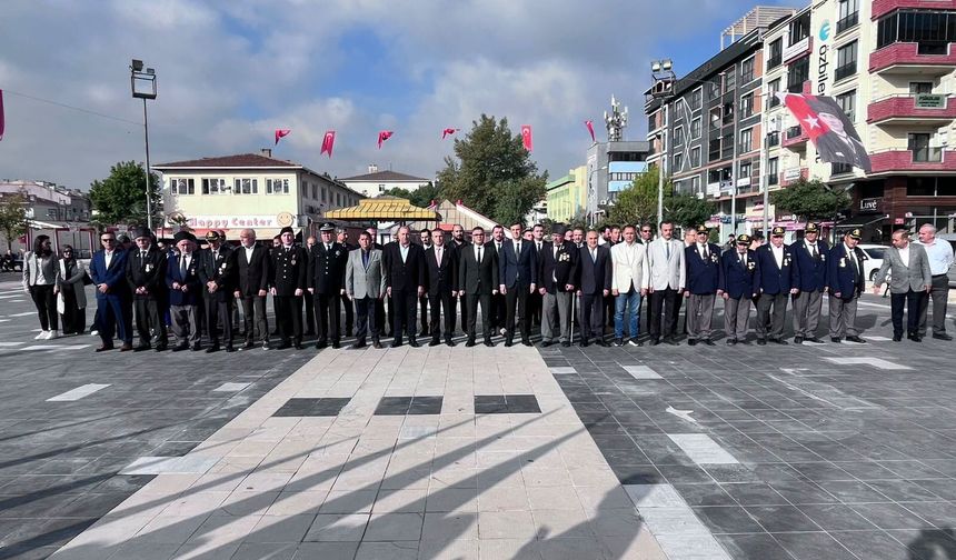 Çan’da 19 Eylül Gaziler Günü törenle kutlandı