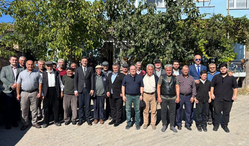 Çan Kaymakamı Bülent Şimşek Çaltıkara Köyü’nde