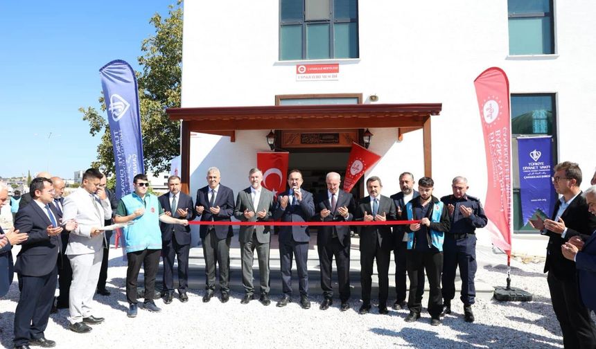 Conkbayırı Mescidi ve 4-6 Yaş Kur’an Kursu hizmete açıldı