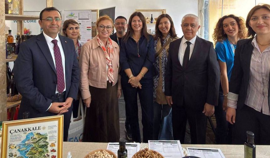 Çanakkale’nin ürünleri Roma’da tanıtıldı
