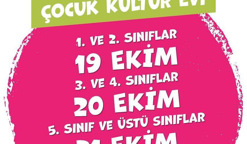Çocuk Kültür Evi Atölye kayıtları başlıyor!