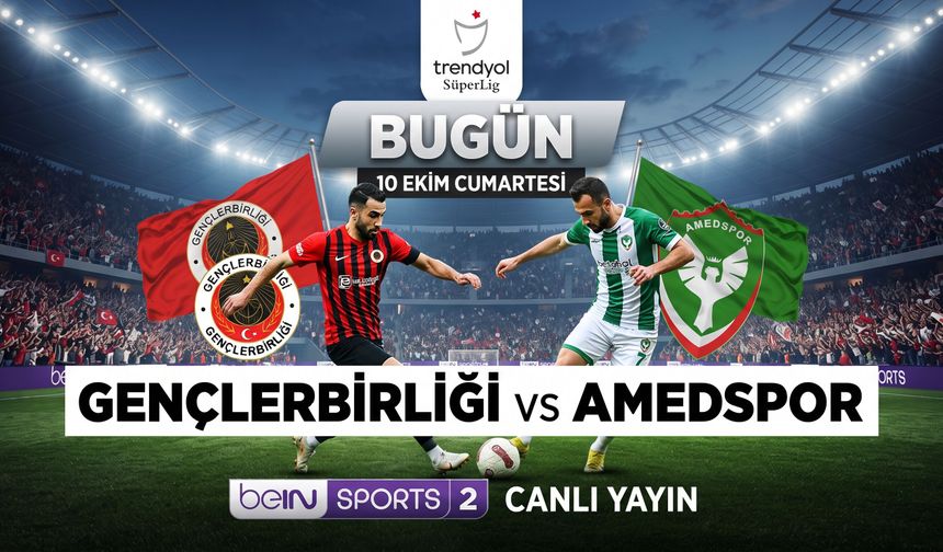 Gençlerbirliği Amedspor maçı nerede izlenir, şifresiz canlı hangi kanalda?