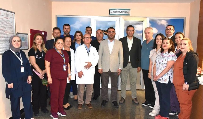 Çanakkale Devlet Hastanesi'nde anlamlı ziyaret