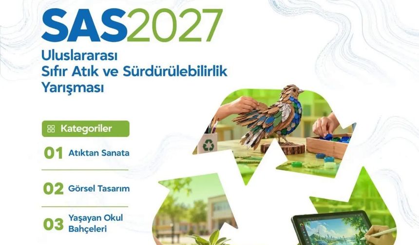 Öğrenciler İçin Uluslararası Sıfır Atık Yarışması Başlıyor