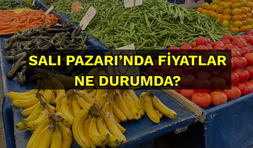 Salı Pazarı’nda fiyatlar ne durumda?