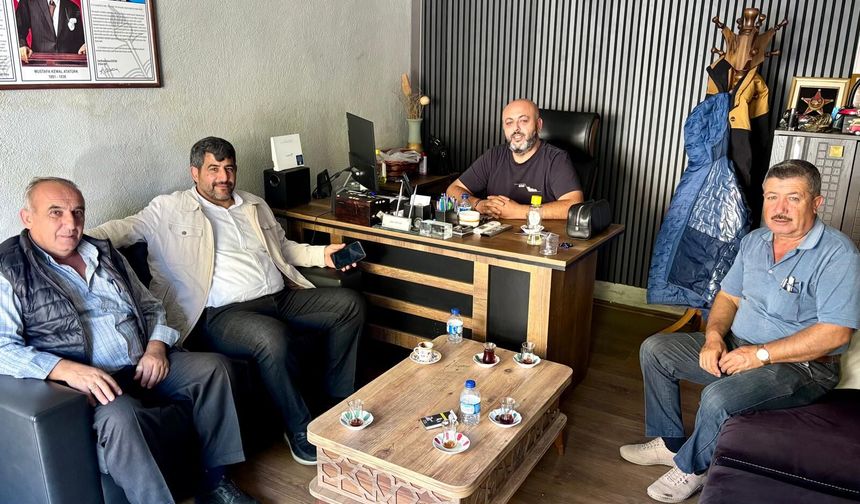 Lapseki’de Muhtarlar ve TÜMAD Aynı Masada