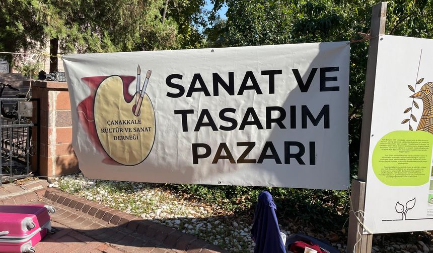 Halk Bahçesi’nde Sanat ve Tasarım Pazarı’na yoğun ilgi