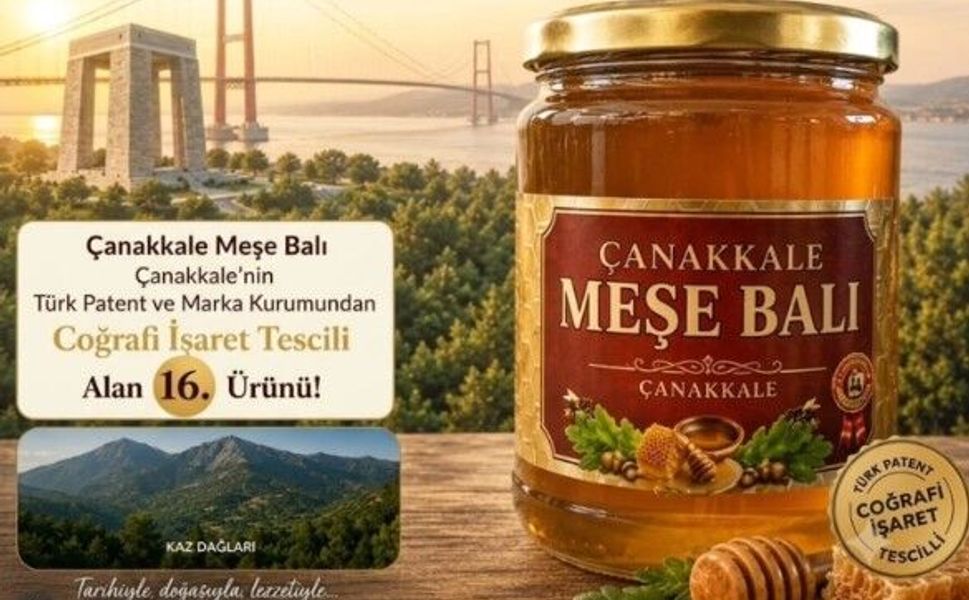 Çanakkale Meşe Balı’na Coğrafi İşaret Tescili