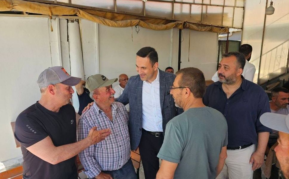 Naim Makas Işıklar Köyü hayrında hemşehrileriyle buluştu