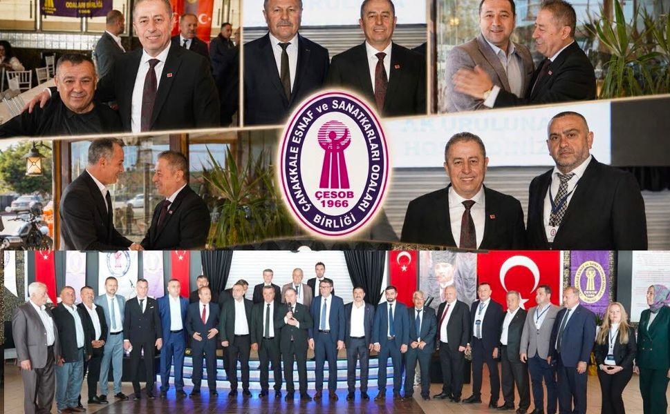 Çanakkale Esnaf Teşkilatına Ankara’da Güçlü Temsil