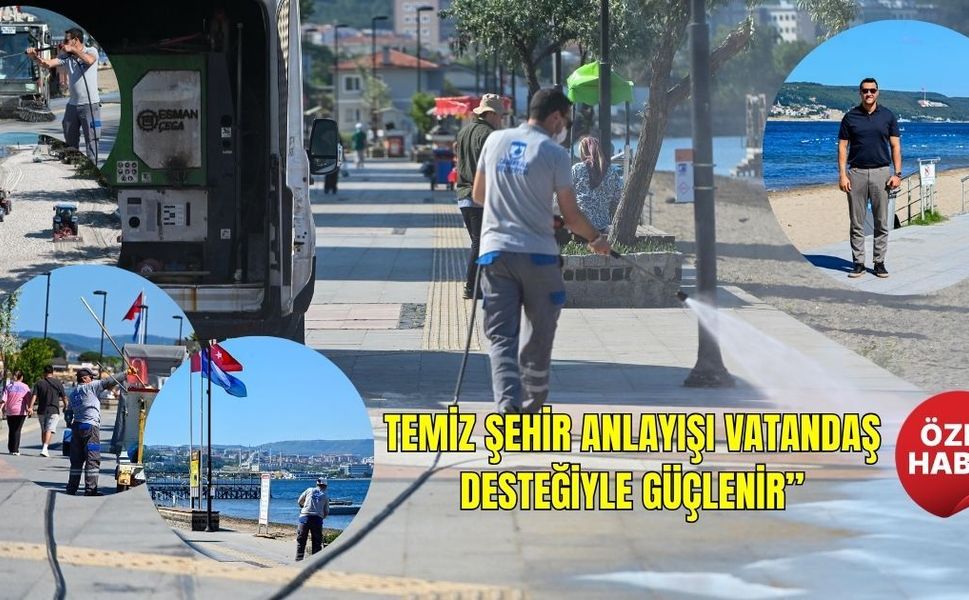 Burak Selçuk: “Temiz Şehir Ortak Sorumlulukla Mümkün”