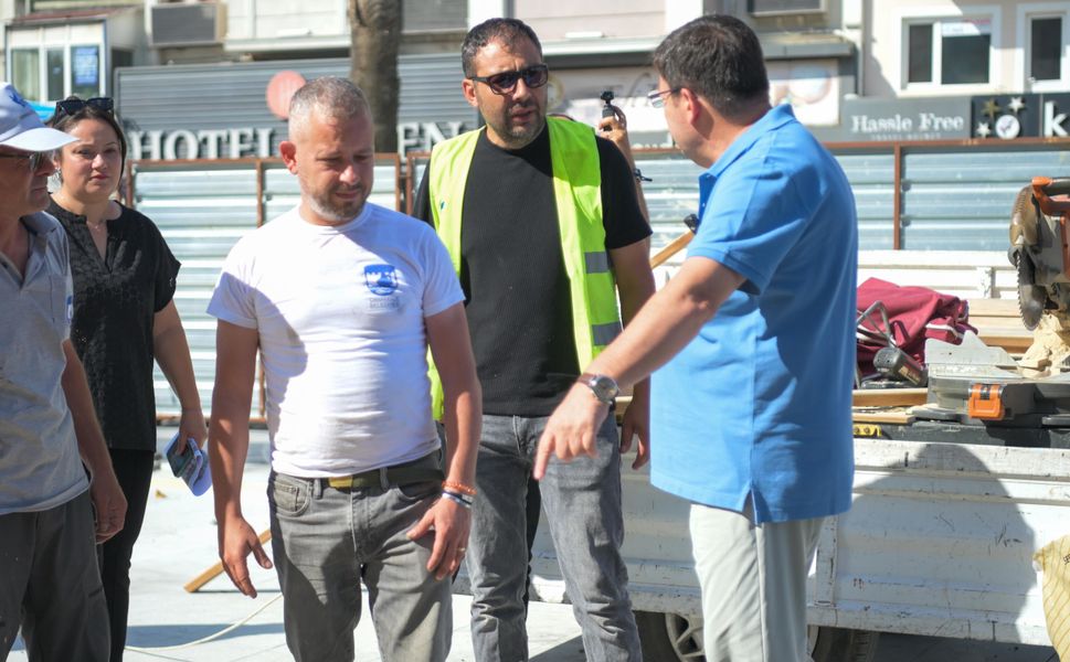 Başkan Erkek, Kentin Kritik Yatırımlarını Yerinde İnceledi