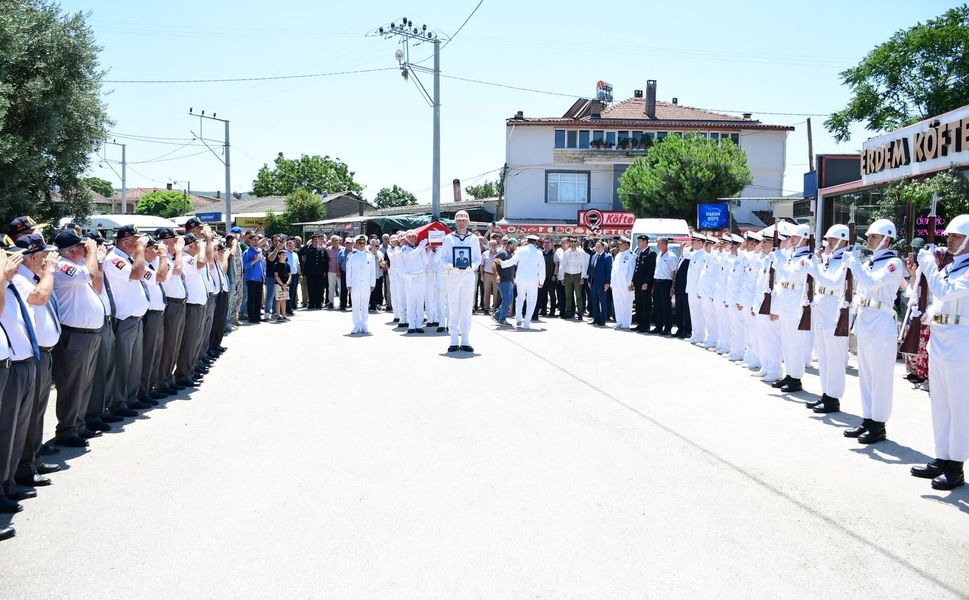 Kıbrıs Gazisi Mehmet Işık son yolculuğuna uğurlandı
