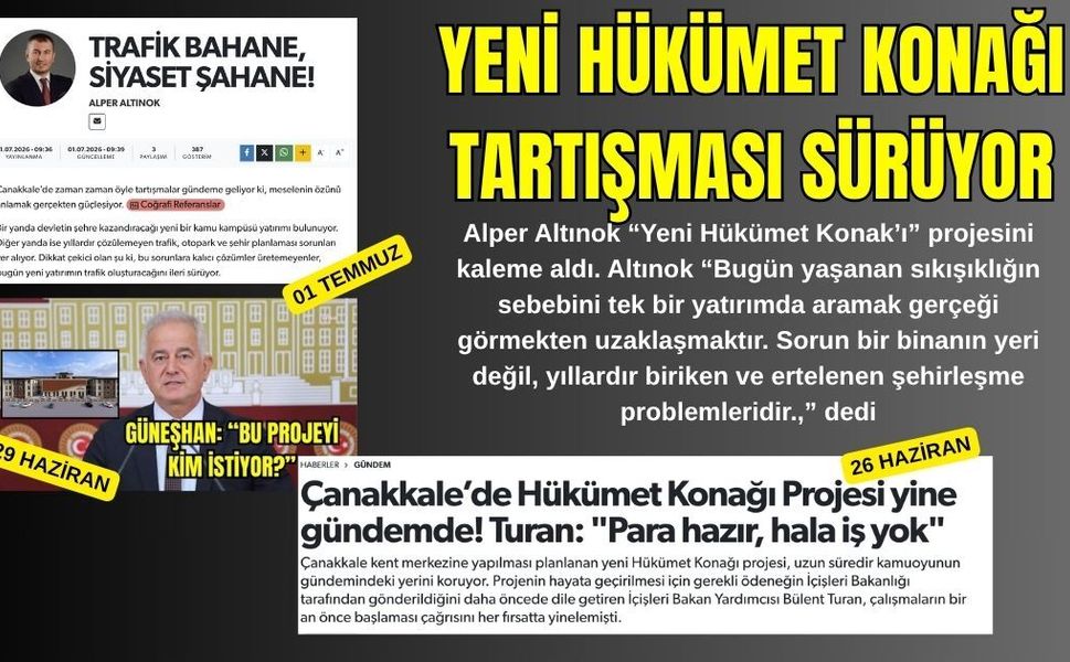 Alper Altınok Yazdı: "Trafik Bahane Siyaset Şahane"