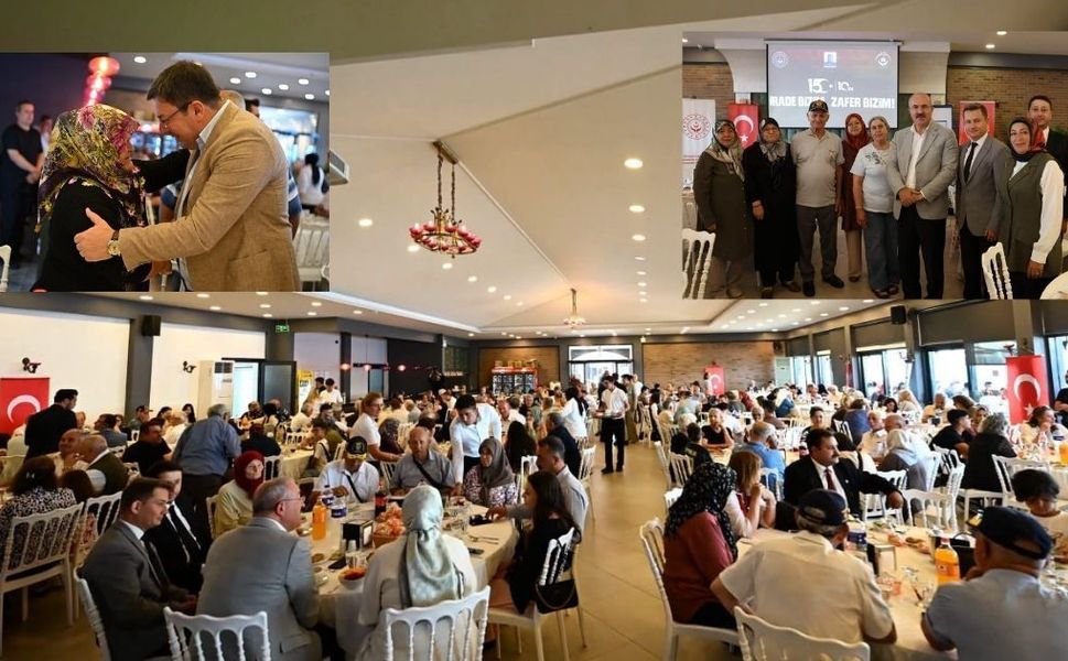 Çanakkale'de şehit aileleri ve gaziler onuruna 15 Temmuz programı düzenlendi