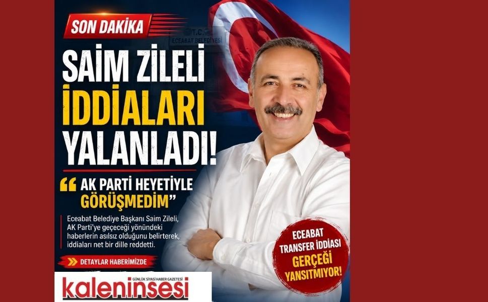 Eceabat Belediye Başkanı Saim Zileli, AK Parti'ye geçeceği iddialarını yalanladı