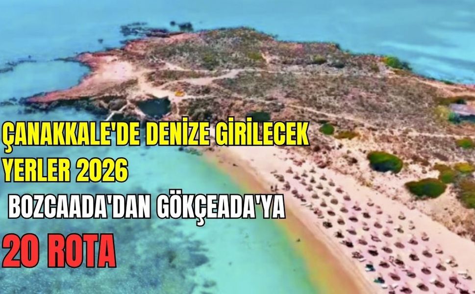 Hafta sonu planı hazır! Çanakkale'de denize girebileceğiniz en güzel plajlar