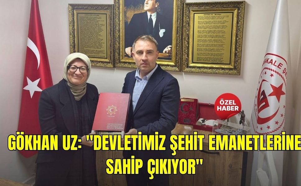 Şehitler Diyarı Çanakkale'den Tarihi Teklife Tam Destek