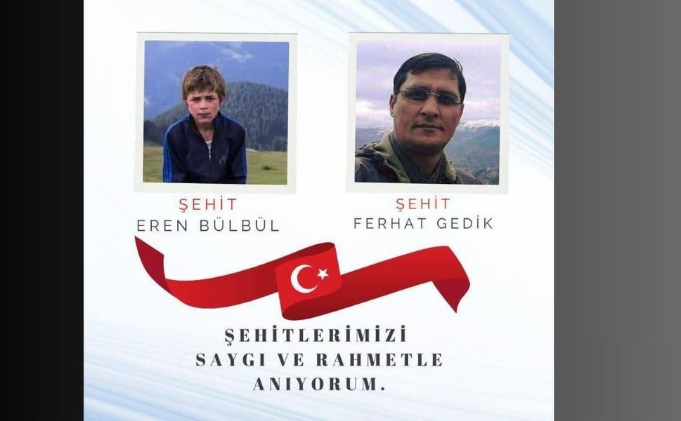Çanakkale Valiliği’nden Eren Bülbül Ve Ferhat Gedik Mesajı