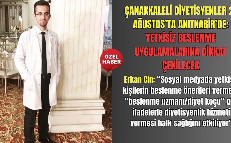 Diyetisyenler Anıtkabir’de buluşacak: Meslek kanunu neden isteniyor?