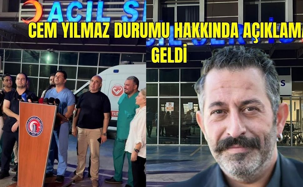 Cem Yılmaz hakıında açıklama geldi! Cem Yılmaz şu an ne durumda?