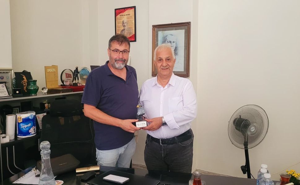 1903 Çanakkale Beşiktaşlılar Derneği’nden Kaleninsesi Gazetesi’ne ziyaret