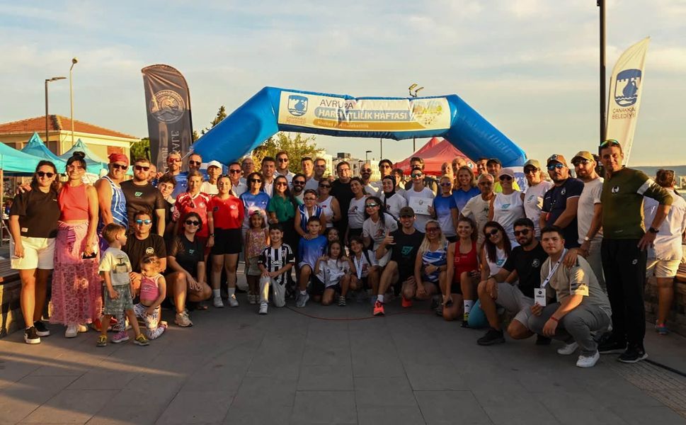 Çanakkale’de Hareketlilik Haftası dolu dolu geçiyor