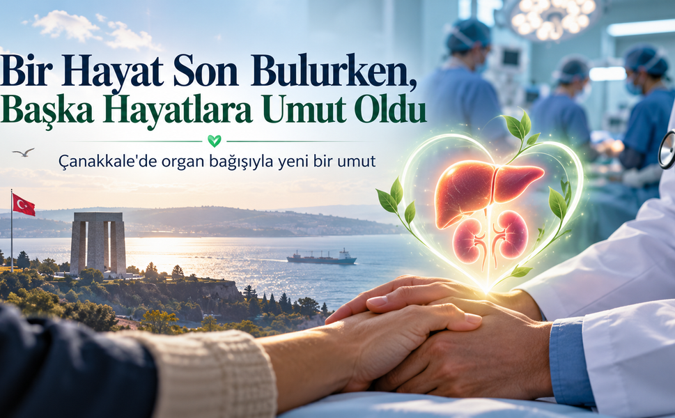 Çanakkale’de organ bağışıyla üç hastaya umut