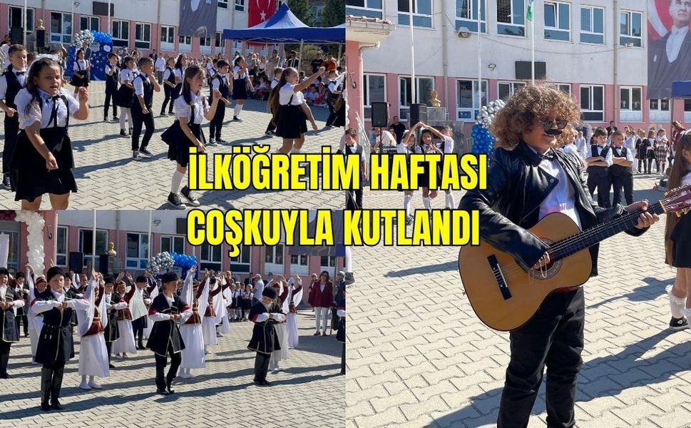 İlköğretim Haftası coşkuyla kutlandı
