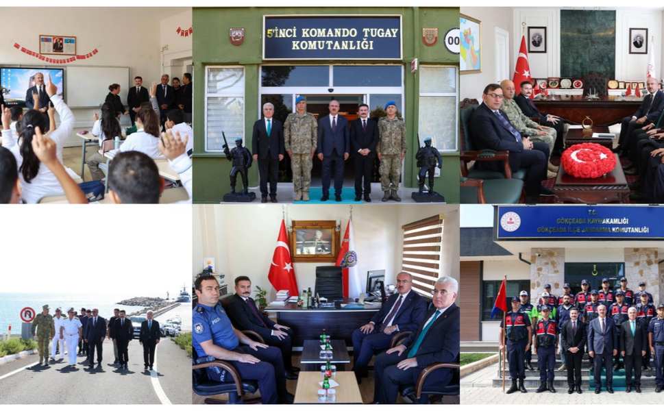 Vali Toraman’ın Gökçeada programı