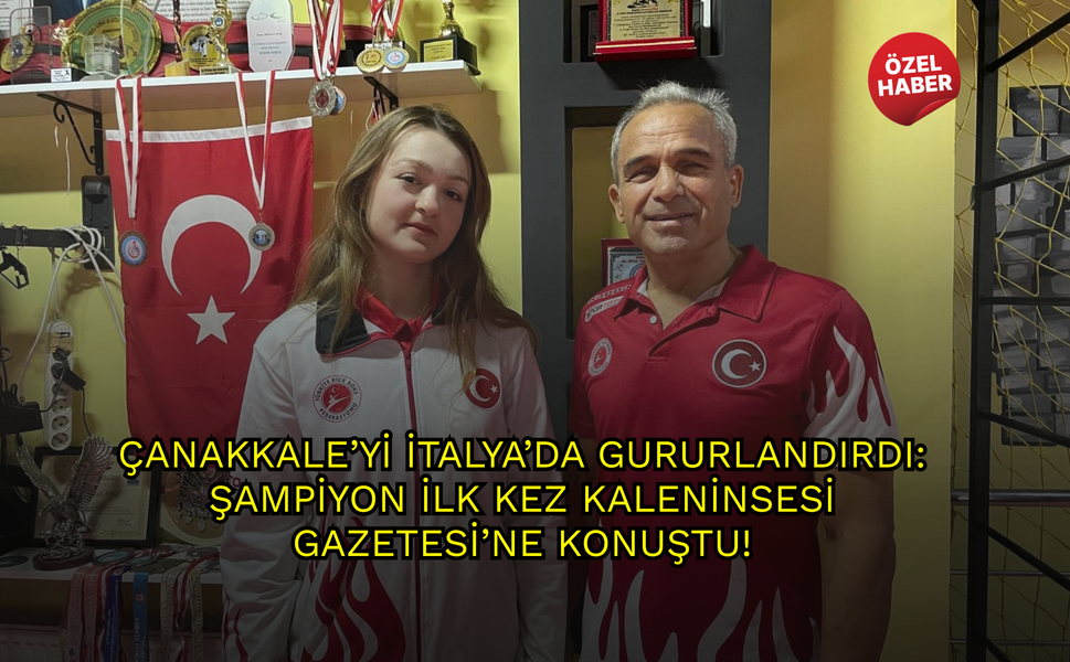 Çanakkale’yi İtalya’da Gururlandırdı: İsra Ceren’in Sıradaki Hedefi Dünya Şampiyonluğu!