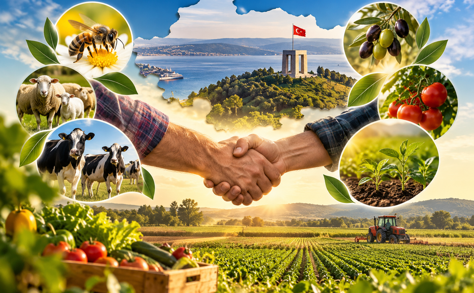 Çanakkale’de 18 Tarım Örgütüne Büyük Avantaj! Çiftçiye Ek Destek ve İndirim