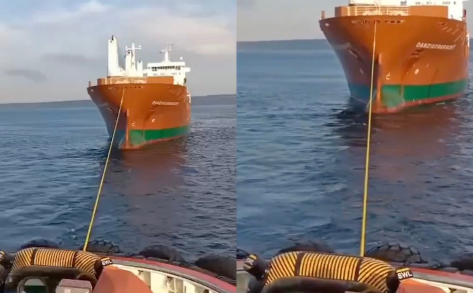 Çanakkale Boğazı’nda 156 Metrelik Gemide Makine Arızası